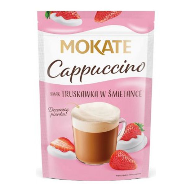 MOKATE CAPP.STR.TRUSKAWKA W ŚMIETANIE 110G
