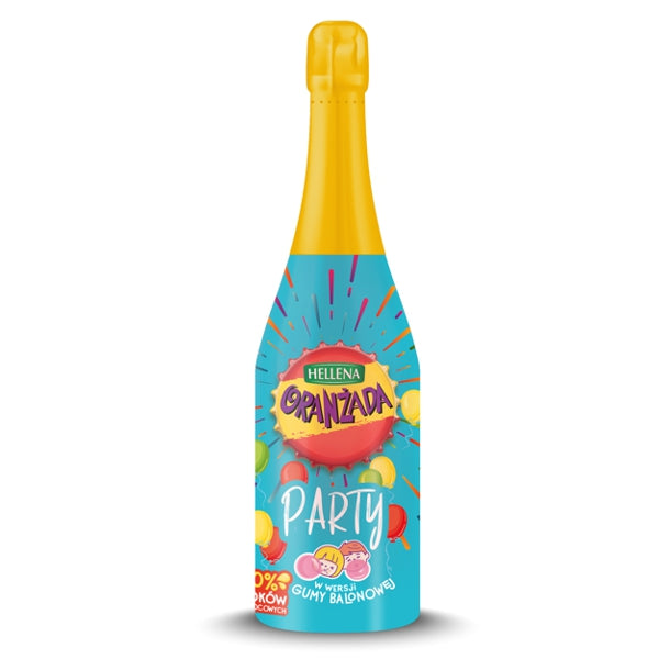 HELLENA NAPÓJ GAZOWANY ORANŻADA PARTY GUMA BALONOWA 20% Sok 750ml