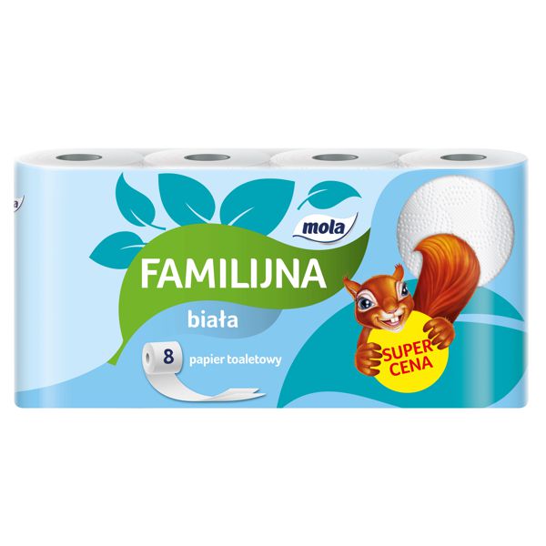 MOLA PAPIER FAMILIJNY BIAŁY A8