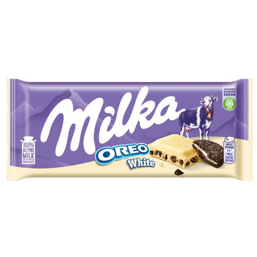 MILKA CZEKOLADA 100G OREO WHITE