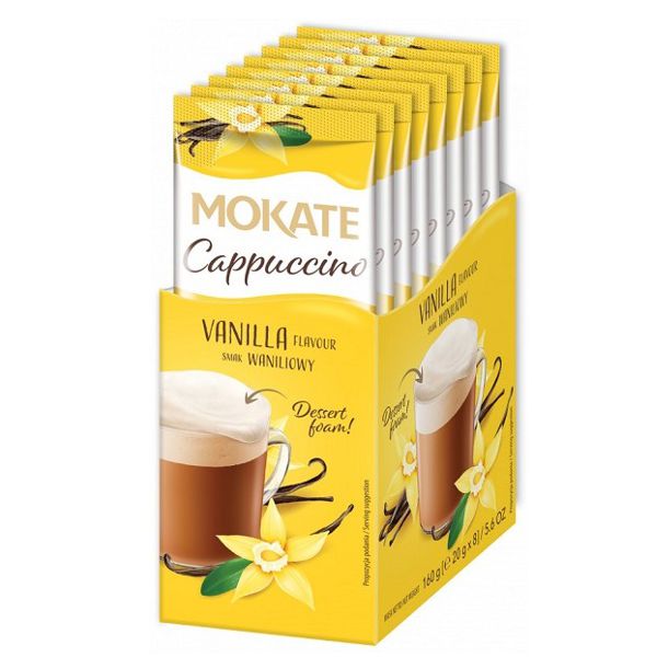MOKATE KAWA CAPP WANILIOWE 8x20G