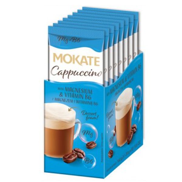 MOKATE CAPP. Z MAGNEZEM 20Gx8