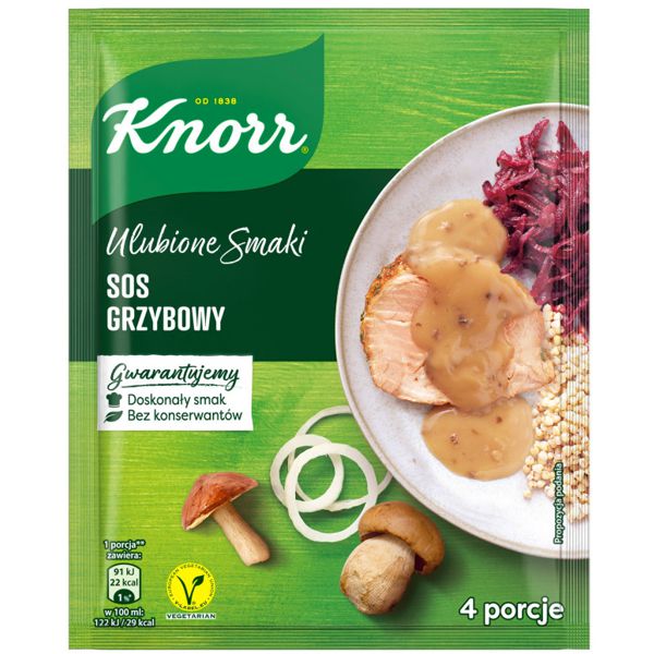 KNORR SOS GRZYBOWY STANDARD 24G