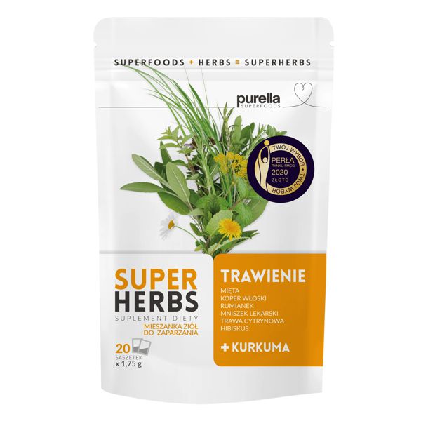 PURELLA SUPER HERBS TRAWIENIE 1,75Gx20T