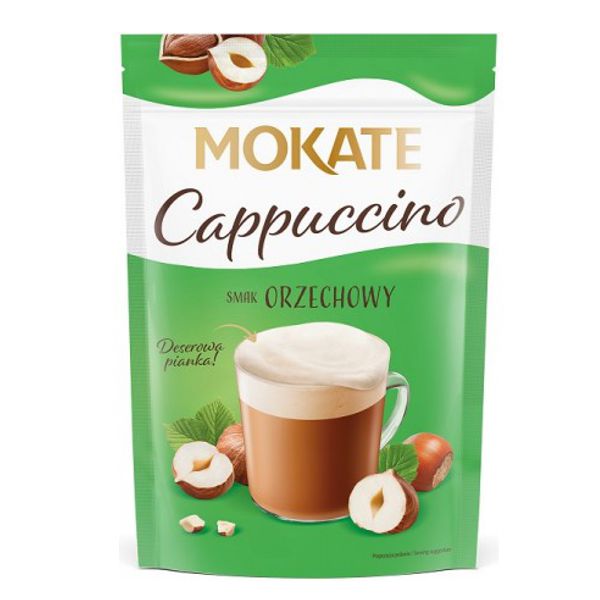 MOKATE KAWA CAPPUCCINO 110G TOREBKA ORZECH