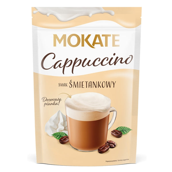 MOKATE KAWA CAPPUCCINO 110G TOREBKA SMIETANKA