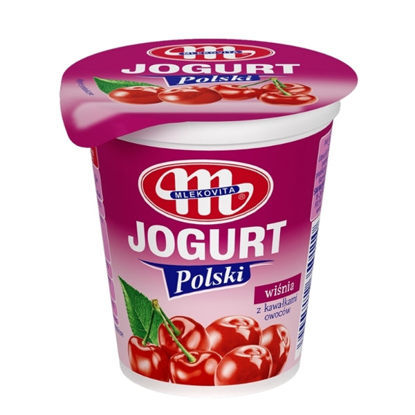 MLEKOVITA JOGURT POLSKI WIŚNIOWY 150G