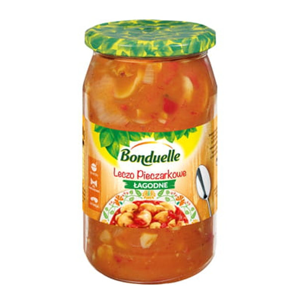 BONDUELLE LECZO PIECZARKOWE ŁAGODNE 800ML