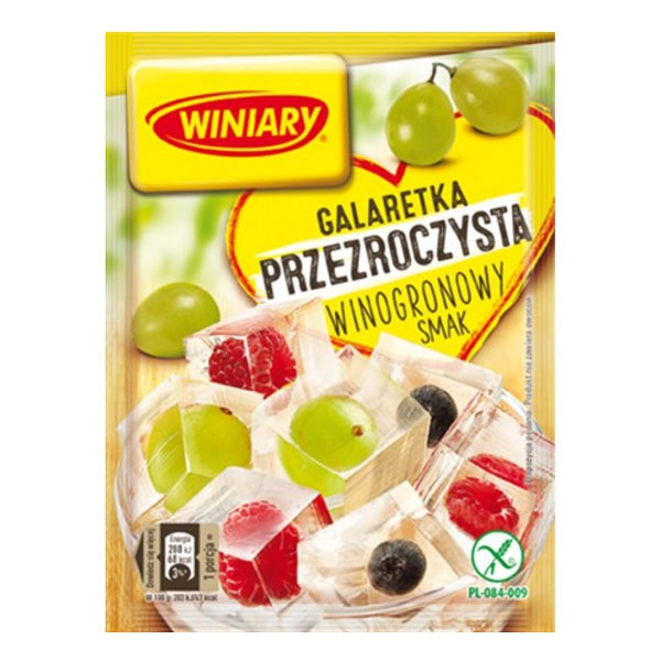 WINIARY GALARETKA TRANSPARENTNA WINOGRONOWA 71G