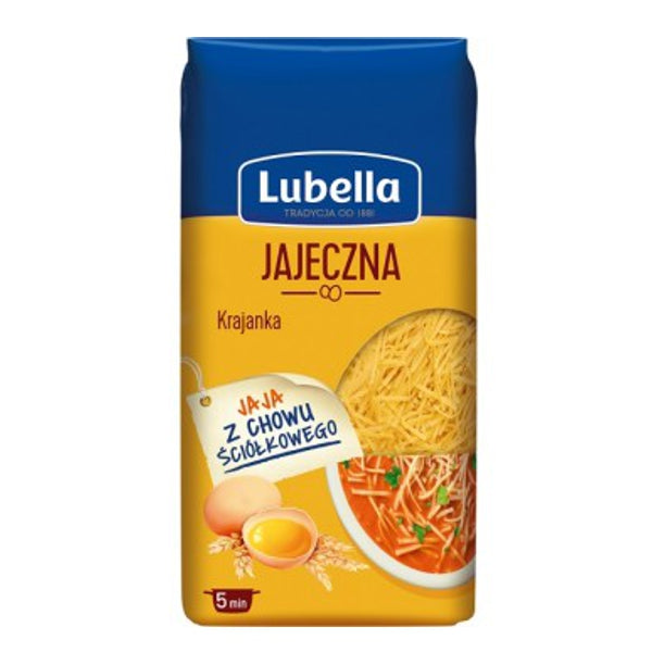 LUBELLA MAKARON 250G ROSOLOWY JAJECZNY KRAJANKA