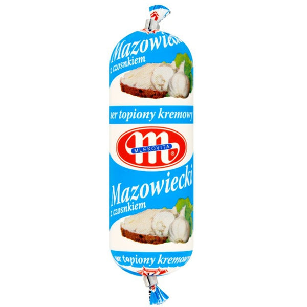 MLEKOVITA SER KIEŁBASKA Z CZOSNKIEM 100G
