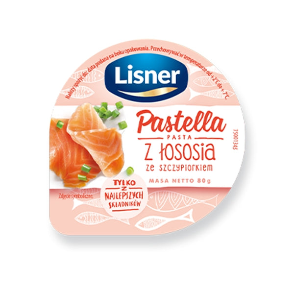 LISNER PASTELLA ŁOSOŚ ZE SZCZYPIORKIEM 80G