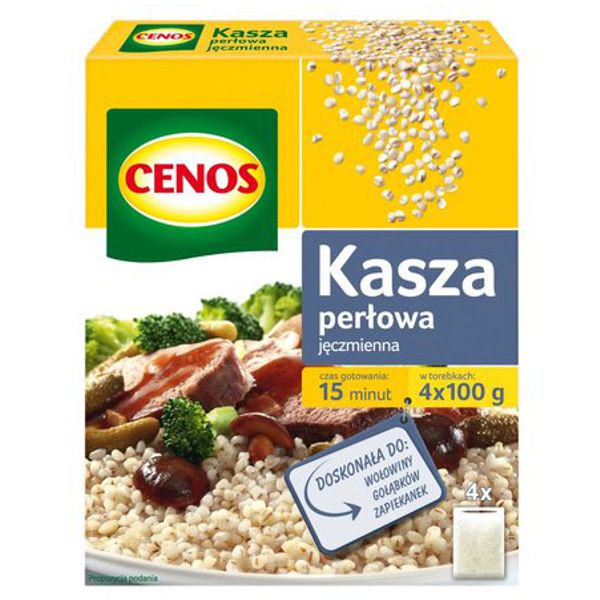 CENOS KASZA PERŁOWA 4*100G