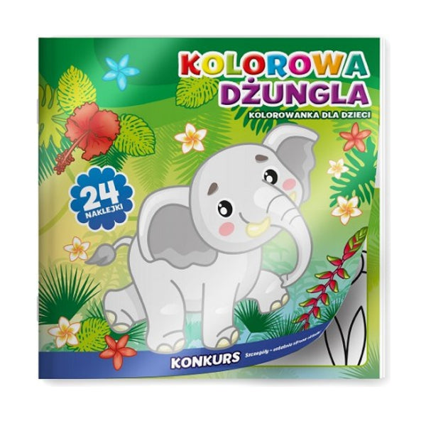 GAZETA KOLOROWANKA KOLOROWA DŻUNGLA