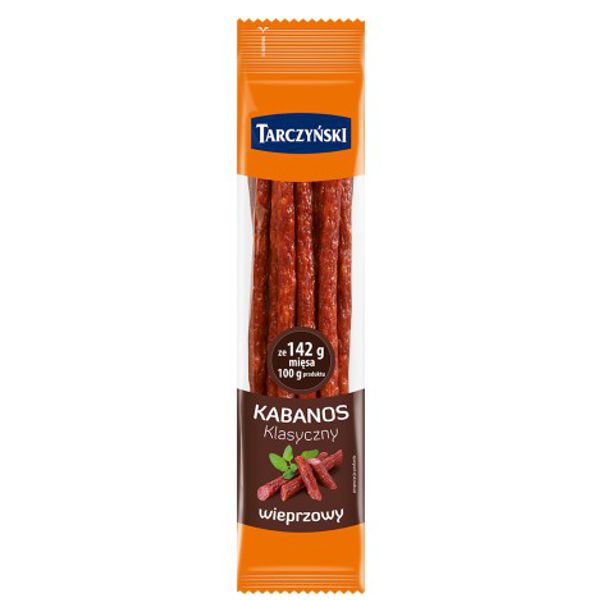 TARCZYŃSKI KABANOS WIEPRZOWY KLASYCZNY 200G