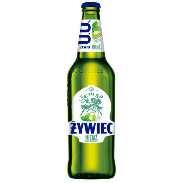 PIWO ŻYWIEC MIĘTAŻ 0% BUT.ZWR. 500ML