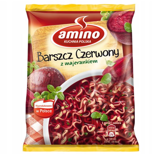 AMINO ZUPA BARSZCZ CZERWONY 66G