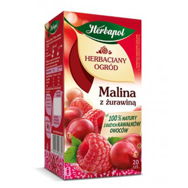 HERBAPOL HERBATA EX.MALINA-ŻURAWINA 2,7G*20T