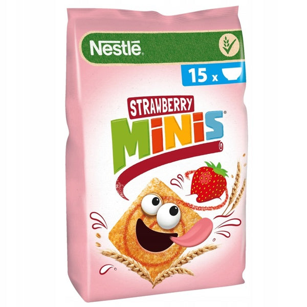 NESTLE PLATKI STRAWBERRY MINIS 250G