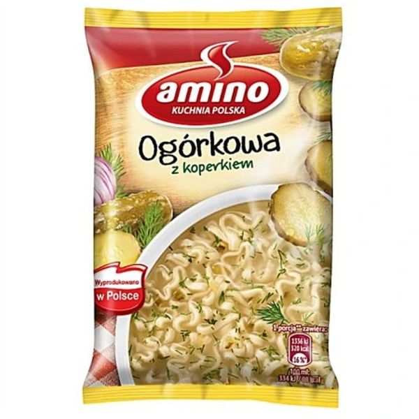 AMINO ZUPA NUDLE OGÓRKOWA Z KOPERKIEM 61G