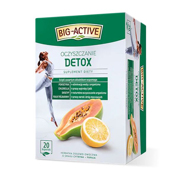 BIG ACTIVE DETOX OCZYSZCZANIE 20Tx2G