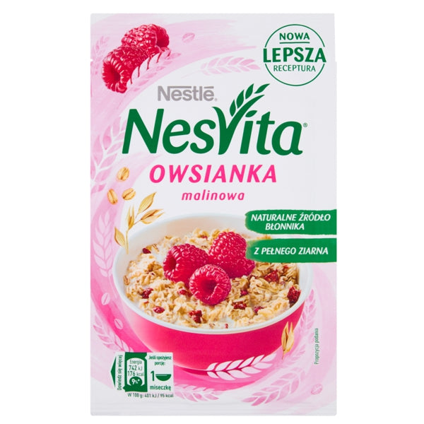 NESTLE PŁATKI OWSIANE NESVITA MALINA 45G