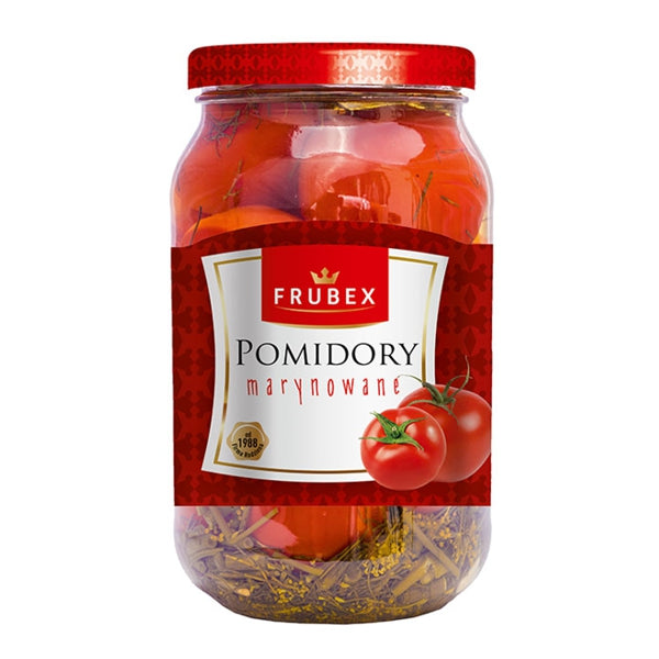 FRUBEX POMIDORY CZERWONE MARYNOWANE 900ML