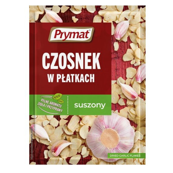 PRYMAT CZOSNEK SUSZONY W PŁATKACH 15G
