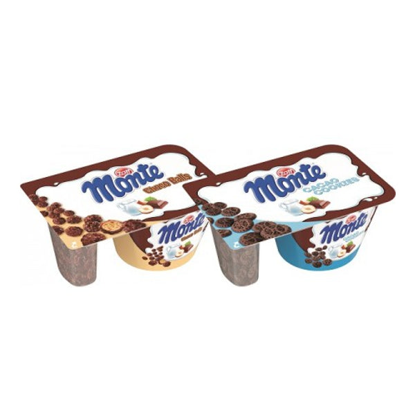 ZOTT MONTE DESER MLECZNY 125G CHOCO BALLS / CACAO COOKIES