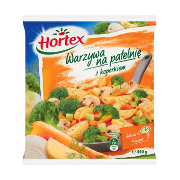 HORTEX WARZYWA NA PATELNIĘ KOPEREK 450G