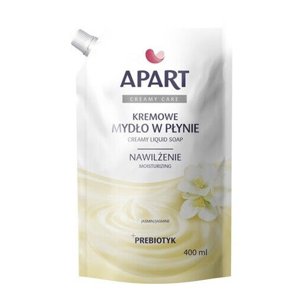 Kremowe mydło w płynie Jaśmin + Prebiotyk Refill 400ml