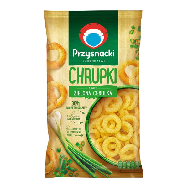 PRZYSNACKI CHRUPKI ZIELONA CEBULKA 150G