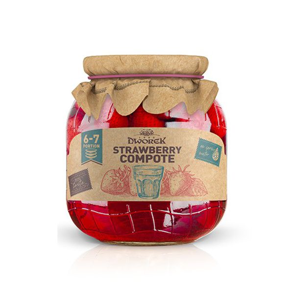 EPL DWOREK KOMPOT TRUSKAWKOWY 720ML