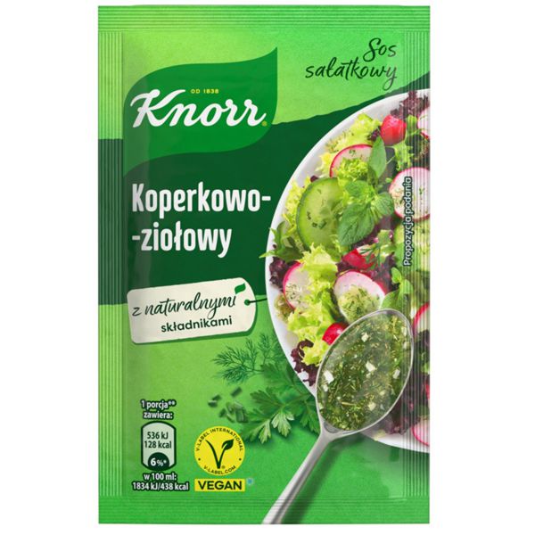 KNORR SOS SALATKOWY KOPERKOWY 9G