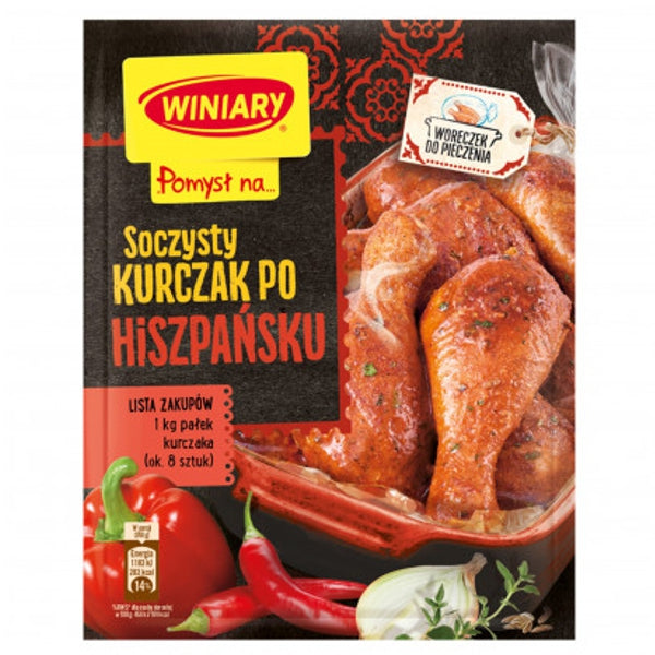 WINIARY POMYSŁ NA SOCZYSTY KURCZAK PO HISZPAŃSKU 38G