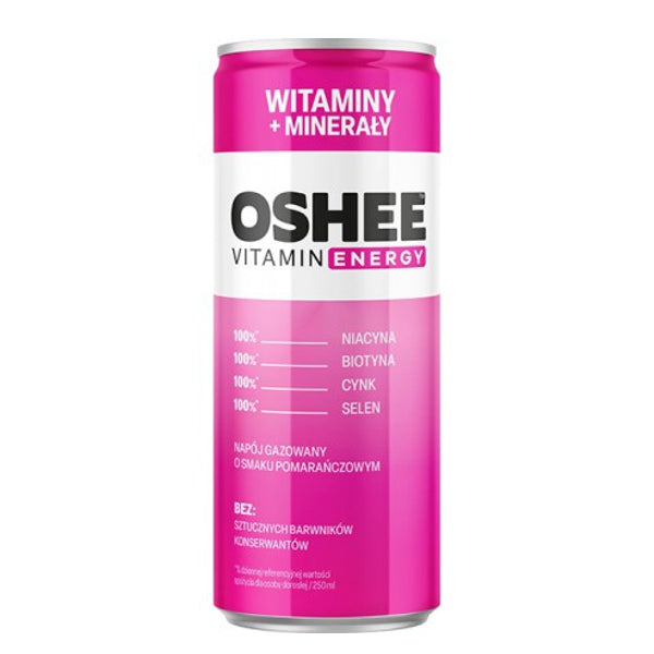 OSHEE NAPÓJ VITAM.FORMUŁA WITAMINA+MINERAŁ 250ML