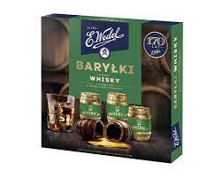 WEDEL BOMB.BARYŁKI WHISKY 200G