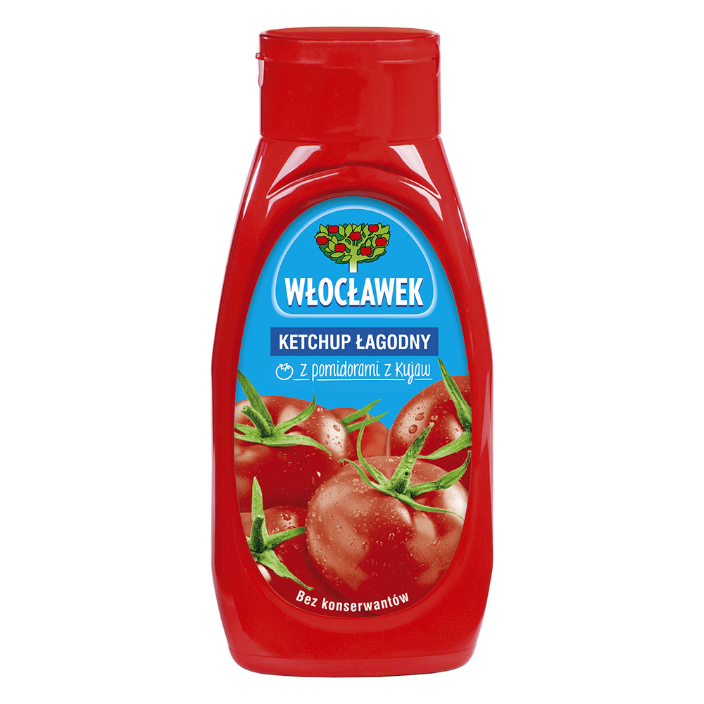 Ketchup łagodny Włocławek 480g