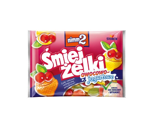 STORCK ZELKI SMIEJZELKI NIMM-2 OWOCOWO-JOGURTOWE 100G