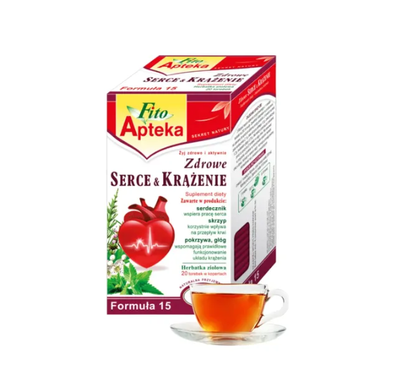 MALWA HERBATA 20*2G FITO APTEKA Zdrowe SERCE & KRĄŻENIE