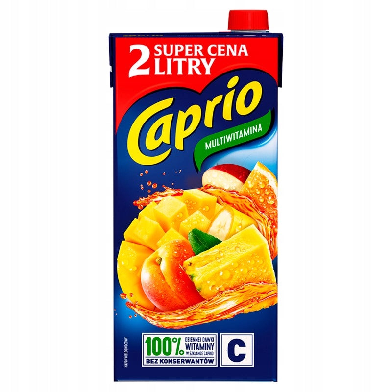 CAPRIO NAPÓJ MULTIWITAMINA 2L