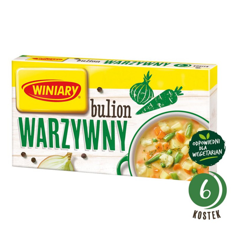 WINIARY BULION 60G KOSTKA WARZYWNY