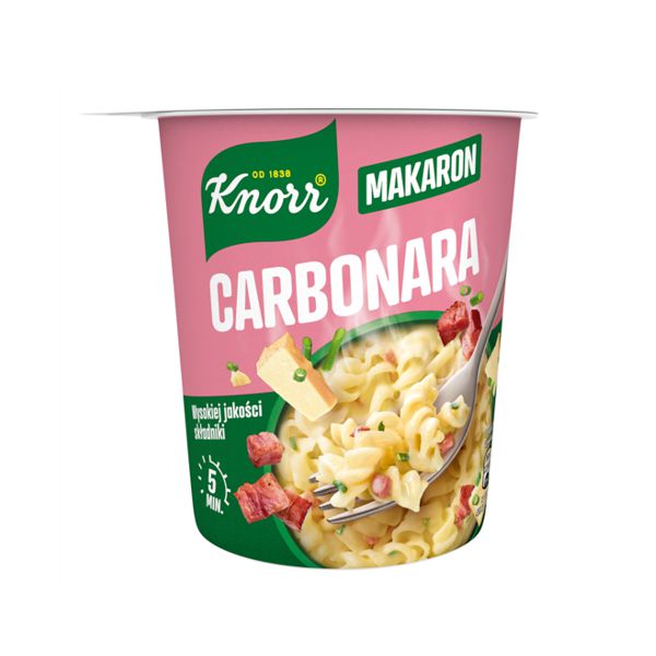 KNORR KUBEK MAKARON CARBONARA 55G