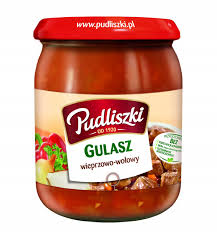 PUDLISZKI GULASZ WIEPRZOWO-WOŁOWY 500G