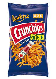 CRUNCHIPS CHIPSY 70G STICKS KETCHUPOWE