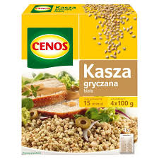 CENOS KASZA GRYCZANA BIAŁA 4*100G