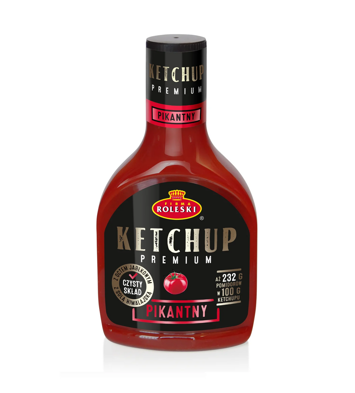 ROLESKI KETCHUP PIKANTNY PREMIUM 465G