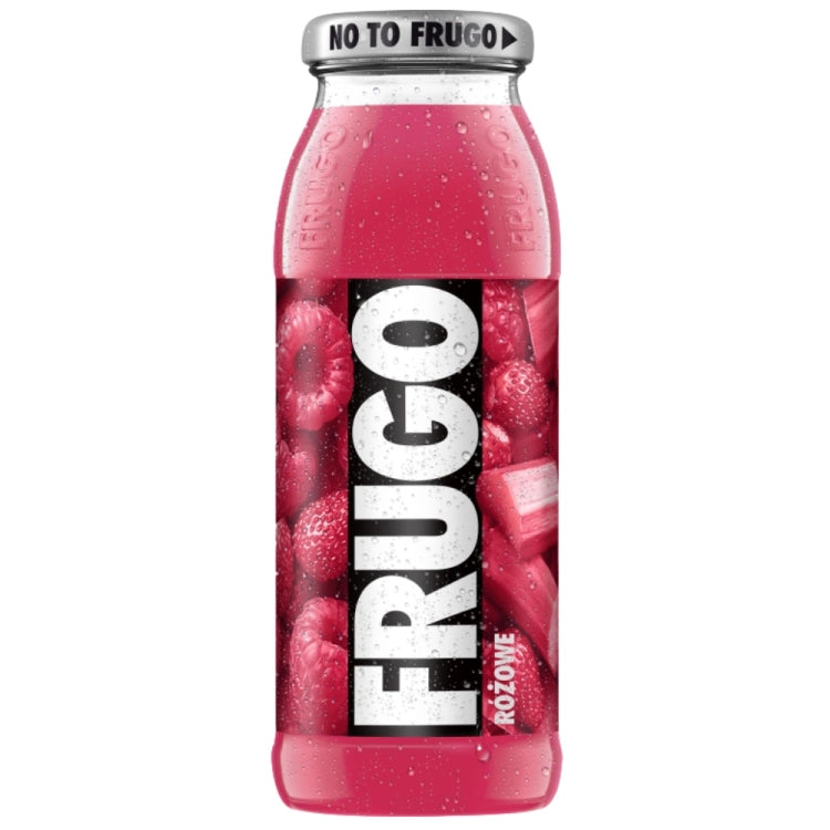 FRUGO NAPOJ 300ML SZKLO ROZOWE