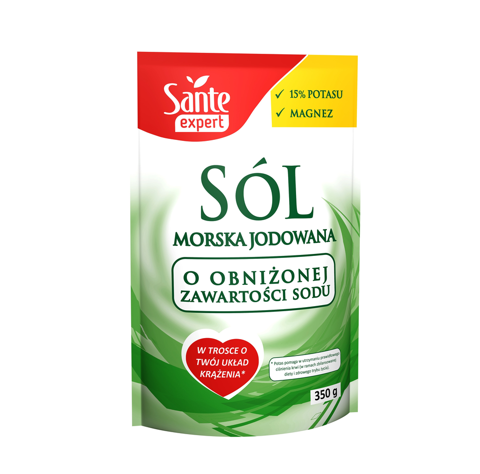 SANTE SOL 350G NISKOSODOWA MAGNEZ POTAS