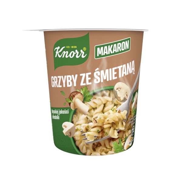 KNORR KUBEK MAKARON Z SOSEM GRZYBOWYM 59G